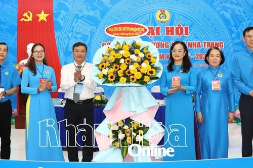 Đại hội Công đoàn phường Nam Nha Trang lần thứ I, nhiệm kỳ 2025 - 2030