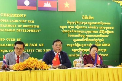 Việt Nam - Lào - Campuchia hợp tác lan tỏa giá trị nhân văn của Phật giáo