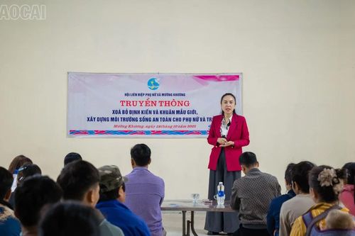 Truyền thông xóa bỏ định kiến giới, xây dựng môi trường an toàn cho phụ nữ và trẻ em