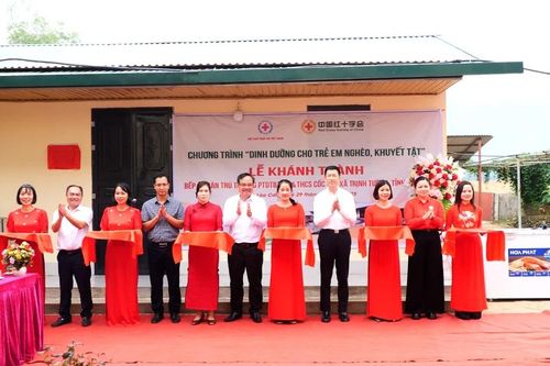 Đoàn công tác của Hội Chữ thập đỏ Trung Quốc thăm và làm việc tại Lào Cai