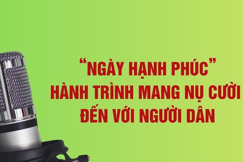 'Ngày Hạnh Phúc' – Hành trình mang nụ cười đến với người dân