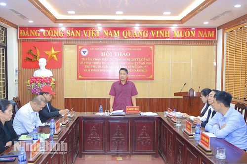 Hội thảo tư vấn phản biện Đề án Phát triển du lịch và công nghiệp văn hóa