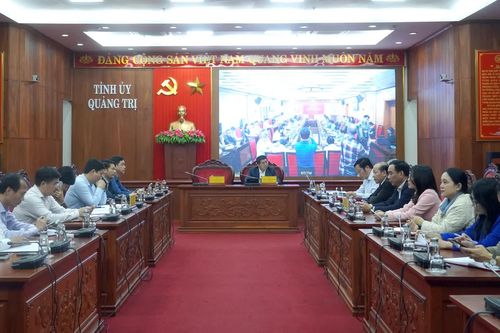 Hội nghị trực tuyến quán triệt các văn bản mới về công tác tổ chức xây dựng Đảng