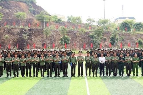 Khai giảng khóa huấn luyện đầu tiên của Học viện ANND tại Bộ Tư lệnh Cảnh vệ