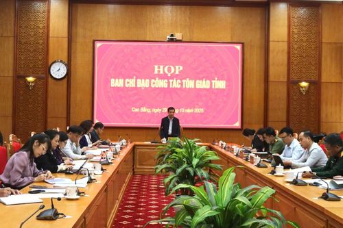 Ban Chỉ đạo công tác Tôn giáo tỉnh triển khai nhiệm vụ 2 tháng cuối năm