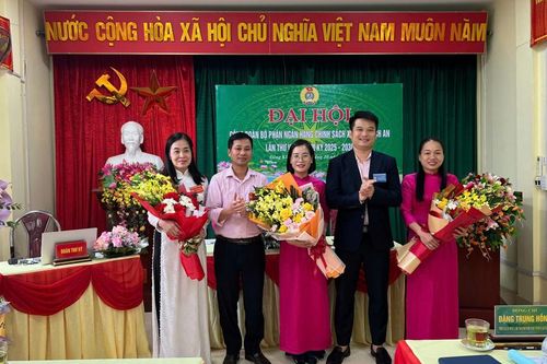 Đại hội Công đoàn bộ phận Ngân hàng Chính sách xã hội Thạch An lần thứ VIII, nhiệm kỳ 2025 - 2030