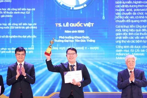 Vinh danh 10 nhà khoa học trẻ đoạt Giải thưởng Quả cầu vàng năm 2025
