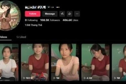 Video nghi AI giả người khuyết tật bán hàng gây bức xúc