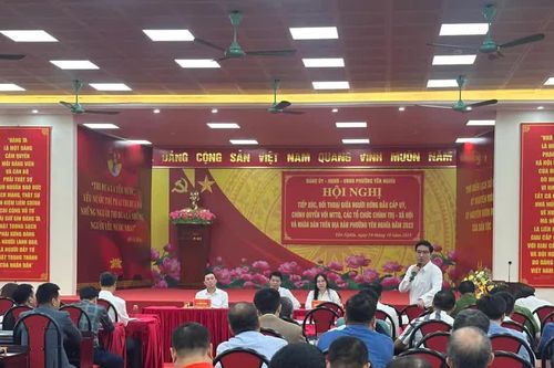 Phường Yên Nghĩa đối thoại với Nhân dân, lắng nghe để phát triển