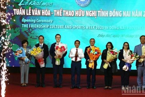 Đồng Nai khai mạc Tuần lễ văn hóa, thể thao, hữu nghị