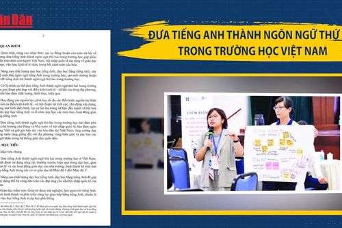 Đưa tiếng Anh thành ngôn ngữ thứ hai trong trường học Việt Nam
