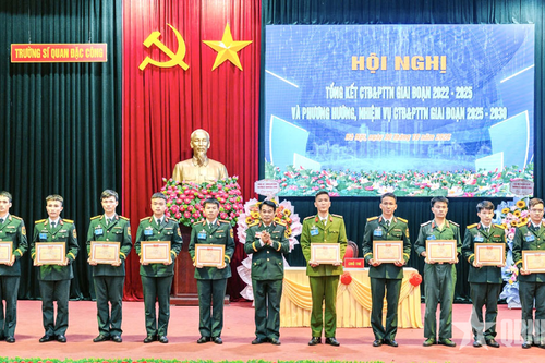 Trường Sĩ quan Đặc công: Đoàn viên, thanh niên bản lĩnh chính trị đặc biệt vững vàng, ý chí quyết tâm đặc biệt cao