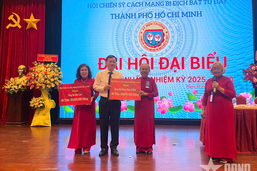 Hội Chiến sĩ cách mạng bị địch bắt tù đày TP Hồ Chí Minh tổ chức Đại hội đại biểu lần thứ I