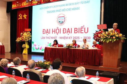 Bà Hoàng Thị Khánh làm Chủ tịch Hội Chiến sĩ cách mạng bị địch bắt tù đày TPHCM