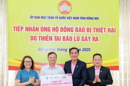 C.P. Việt Nam chung tay hướng về đồng bào vùng lũ với nhiều hành động thiết thực