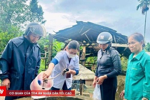 Quảng Ngãi tập trung xử lý, dọn dẹp vệ sinh khi nước rút