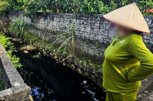 Phát lộ dòng nước đen bí ẩn bủa vây dân sống gần 'thung lũng ám ảnh' ở Ninh Bình