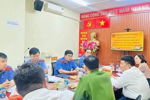 VKSND Khu vực 1, TP Hồ Chí Minh kiểm sát thi hành án hình sự tại phường Tân Định
