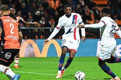 Mendes ghi bàn, PSG bị Lorient cầm hòa 1-1 tại Ligue 1