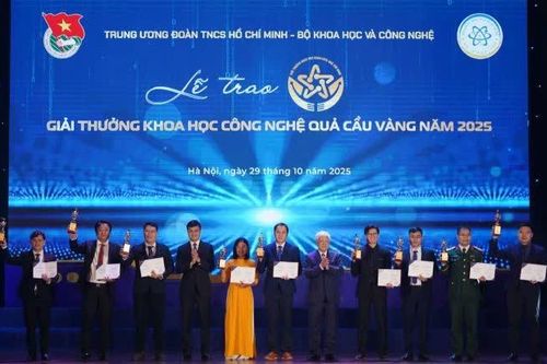 Giải thưởng Quả cầu vàng 2025: Vinh danh tài năng trẻ khoa học công nghệ trong 5 lĩnh vực chiến lược
