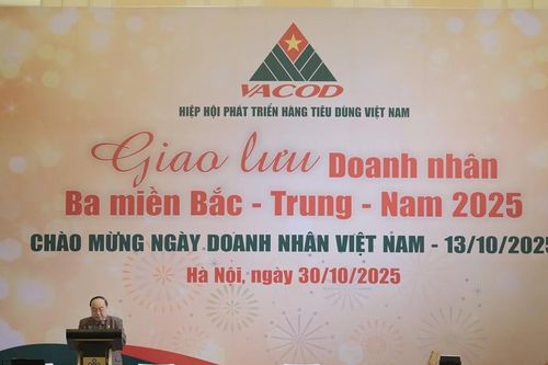 Hơn 300 doanh nghiệp hội tụ tại chương trình Giao lưu Doanh nhân ba miền Bắc – Trung – Nam 2025