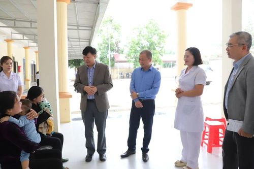 Đoàn công tác Bộ Y tế chỉ đạo công tác phòng, chống dịch bệnh sau bão lũ tại Thanh Hóa