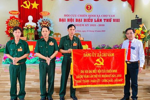 Hội Cựu chiến binh xã Chợ Vàm hoàn thành 100% chỉ tiêu nghị quyết
