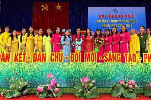 Hội Liên hiệp Phụ nữ xã Định Mỹ phấn đấu hàng năm giúp 10 hộ hội viên phụ nữ thoát nghèo, thoát cận nghèo