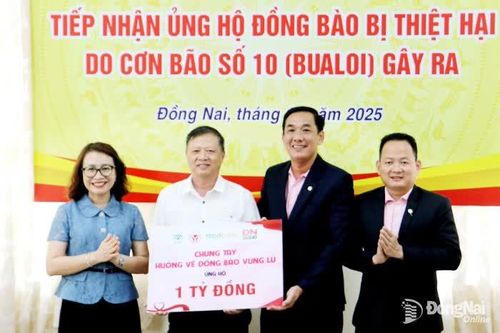 Người Đồng Nai chia sẻ cùng đồng bào bị ảnh hưởng bởi thiên tai
