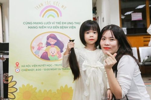 Mỗi mái tóc được hiến đều xuất phát từ trái tim