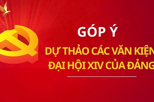 Góp ý vào dự thảo các văn kiện trình Đại hội đại biểu toàn quốc lần thứ XIV của Đảng