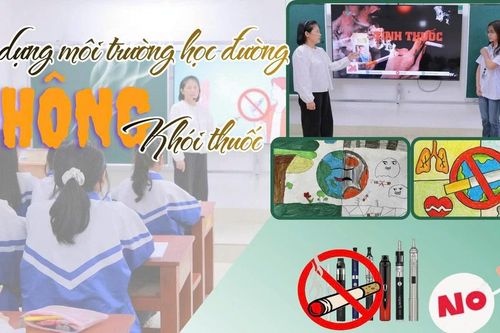 Xây dựng môi trường học đường không khói thuốc
