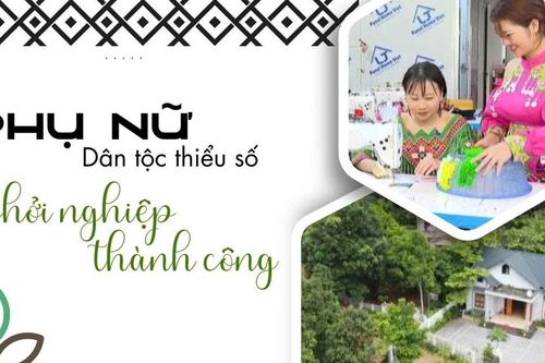 Trợ lực để phụ nữ dân tộc thiểu số tự tin khởi nghiệp