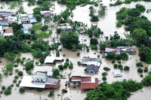 Hình ảnh Lâm Đồng căng mình ứng phó, khẩn trương khắc phục thiệt hại do mưa lũ