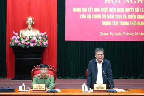 Tiếp tục xây dựng Công an tỉnh Quảng Trị thật sự trong sạch, vững mạnh, chính quy, tinh nhuệ, hiện đại