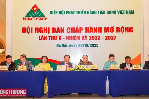 Hiệp hội Phát triển Hàng tiêu dùng Việt Nam tổ chức Hội nghị Ban chấp hành mở rộng lần thứ 6