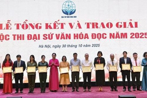 2 tập thể và 4 cá nhân trong CAND đoạt giải Cuộc thi Đại sứ Văn hóa đọc toàn quốc 2025