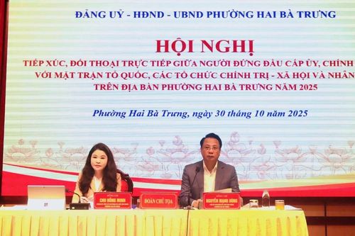 Phường Hai Bà Trưng lắng nghe và thấu hiểu nhân dân