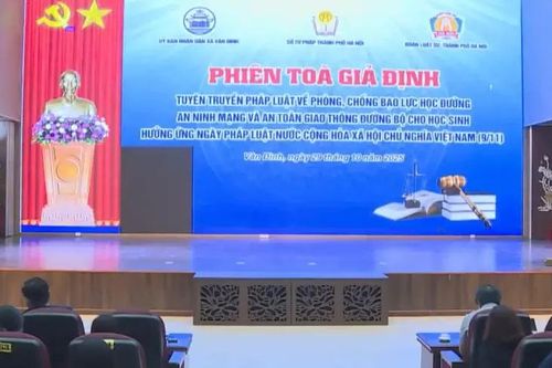 Tuyên truyền pháp luật qua mô hình 'phiên tòa giả định'