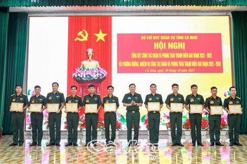 Tuổi trẻ LLVT Cà Mau xung kích trong phong trào thanh niên
