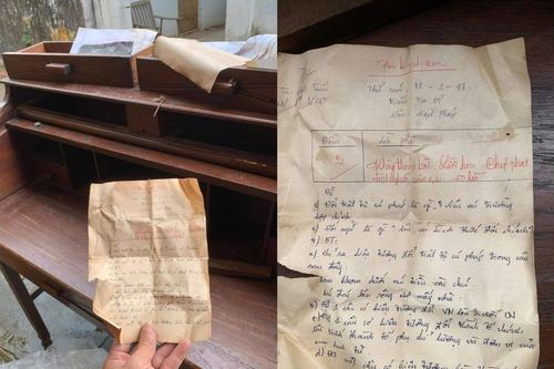 Bài kiểm tra 2 điểm giấu 28 năm, dân mạng gọi là 'báu vật tuổi học trò'
