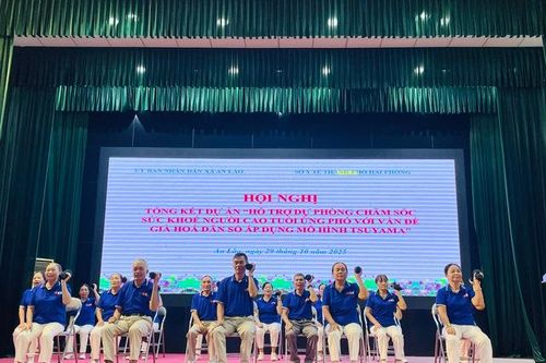 Nâng cao sức khỏe người cao tuổi thông qua áp dụng mô hình Tsuyama của Nhật Bản