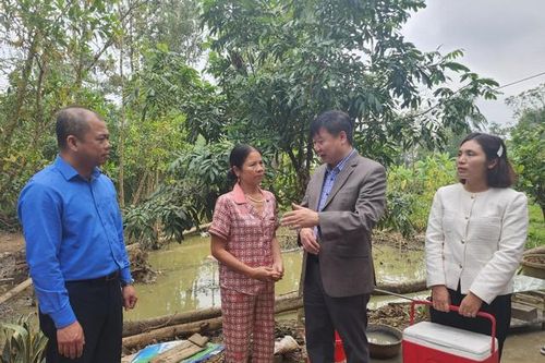 Đoàn Bộ Y tế kiểm tra công tác phòng, chống dịch sau bão, lũ tại Thanh Hóa