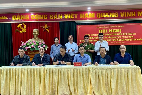 Phường Yên Nghĩa huy động sức mạnh tổng hợp, quyết tâm xây dựng địa bàn không ma túy