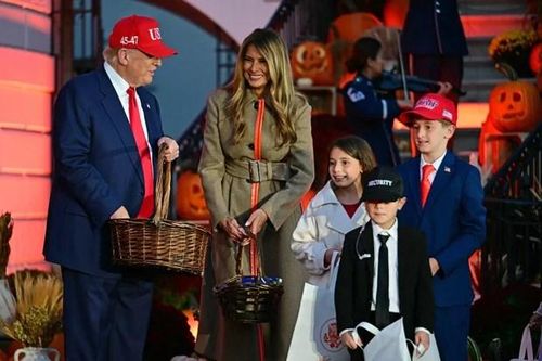 Vợ chồng Tổng thống Trump tổ chức tiệc Halloween tại Nhà Trắng cho trẻ em