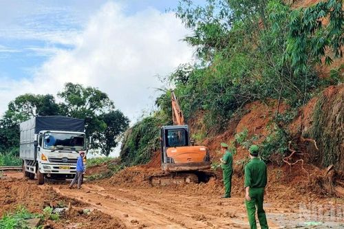 Lâm Đồng thông tuyến trở lại trên Quốc lộ 28 đoạn qua đèo Gia Bắc