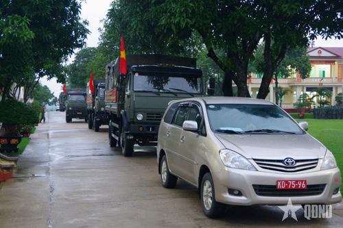 Sư đoàn 968, Quân khu 4 điều động 500 cán bộ, chiến sĩ đến Huế khắc phục hậu quả mưa lũ