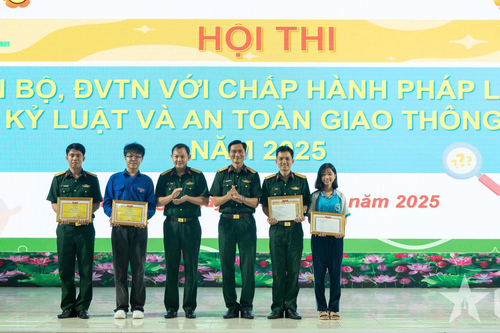 Trung đoàn 892 (Bộ CHQS tỉnh An Giang): Sôi nổi hội thi tìm hiểu pháp luật