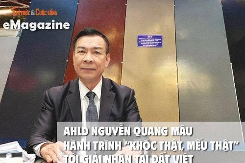 AHLĐ Nguyễn Quang Mâu, hành trình 'khóc thật, mếu thật' tới Nhân tài Đất Việt