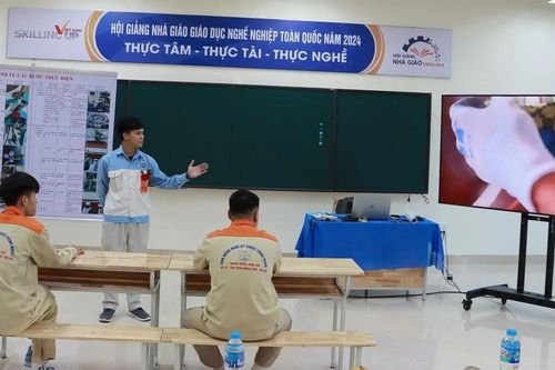 Hội giảng GV dạy nghề, hội thi thiết bị dạy nghề tự làm: Tăng mức chi, trao quyền linh hoạt